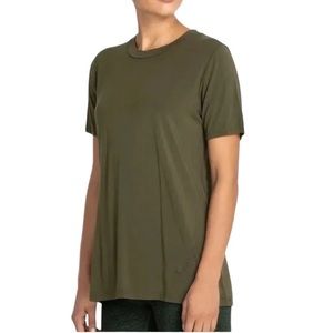 Johnny Was Calme Embroidered Yoga T Shirt NWT